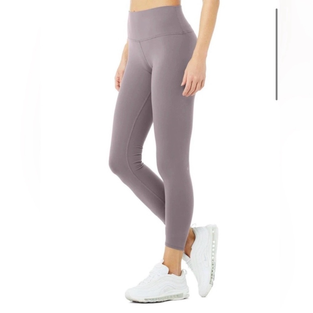 ALO Yoga Purple Dusk High-Waisted Leggings